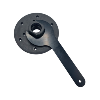 Kiinnityslevy puusorviin 152mm M33 x 3.5 - Kuva 3