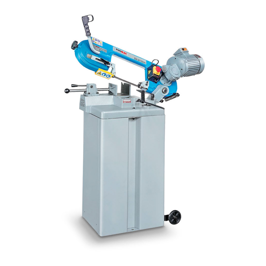 Promac SX-815DA Metallivannesaha