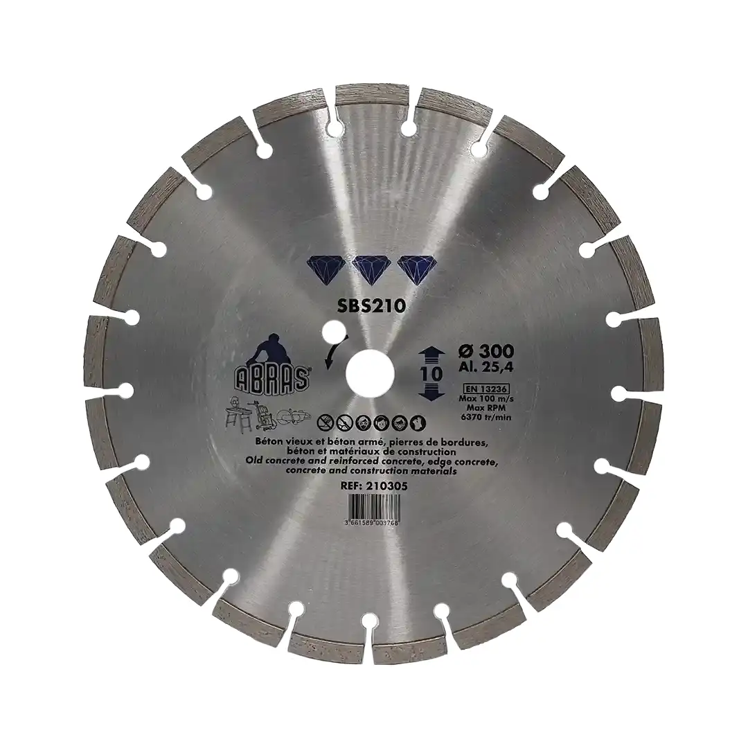 Timanttilaikka betonille 300 x 3,0 x 25,4mm