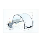 Puusorvin pakkasuoja 400mm