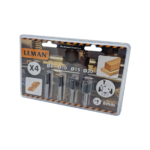 Urajyrsinteräsarja 8mm 4-osainen