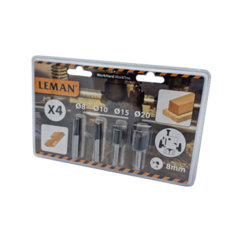 Leman urajyrsinteräsarja 8mm karalla