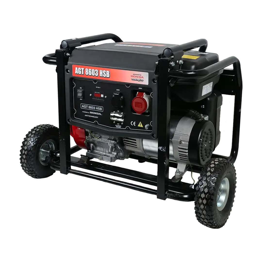 AGT 8603 HSB Aggregaatti 6600W 400V Honda