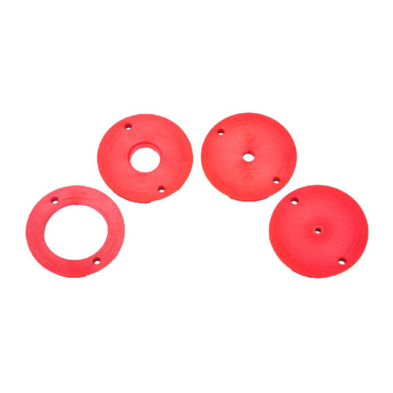 Router Table Insert Ring Set 4-Pack