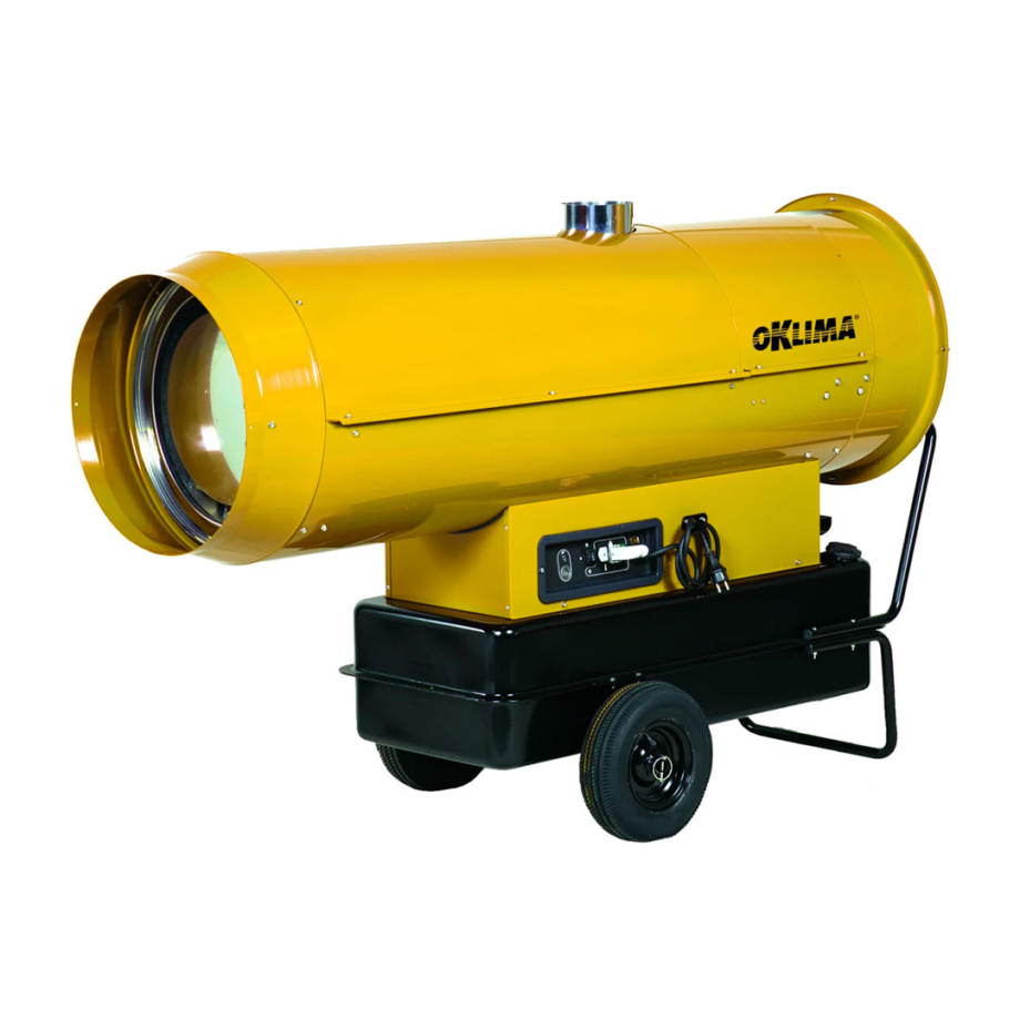 Oklima PH400 Hallilämmitin 110kW