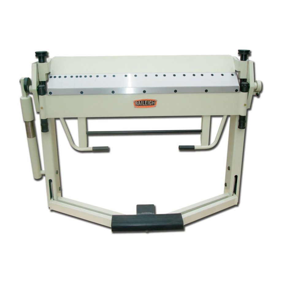 Baileigh BB-5014F Kanttikone 1270mm