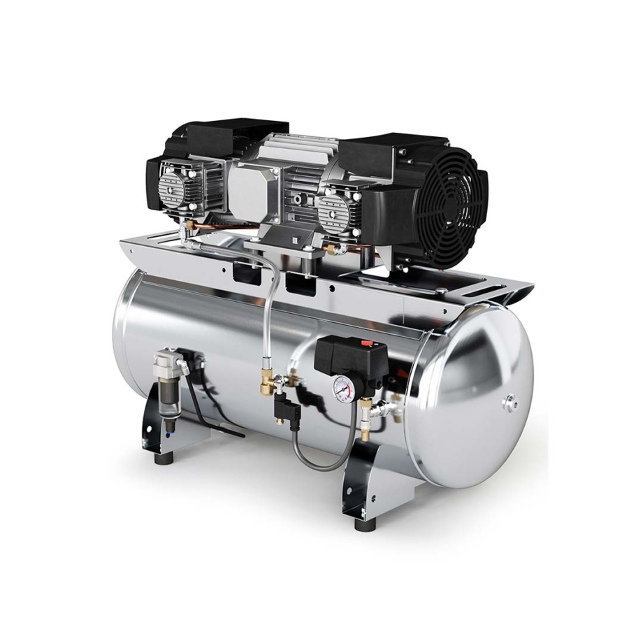 Gentilin CLINIC 6.90 Öljytön kompressori 90ltr 480l/min