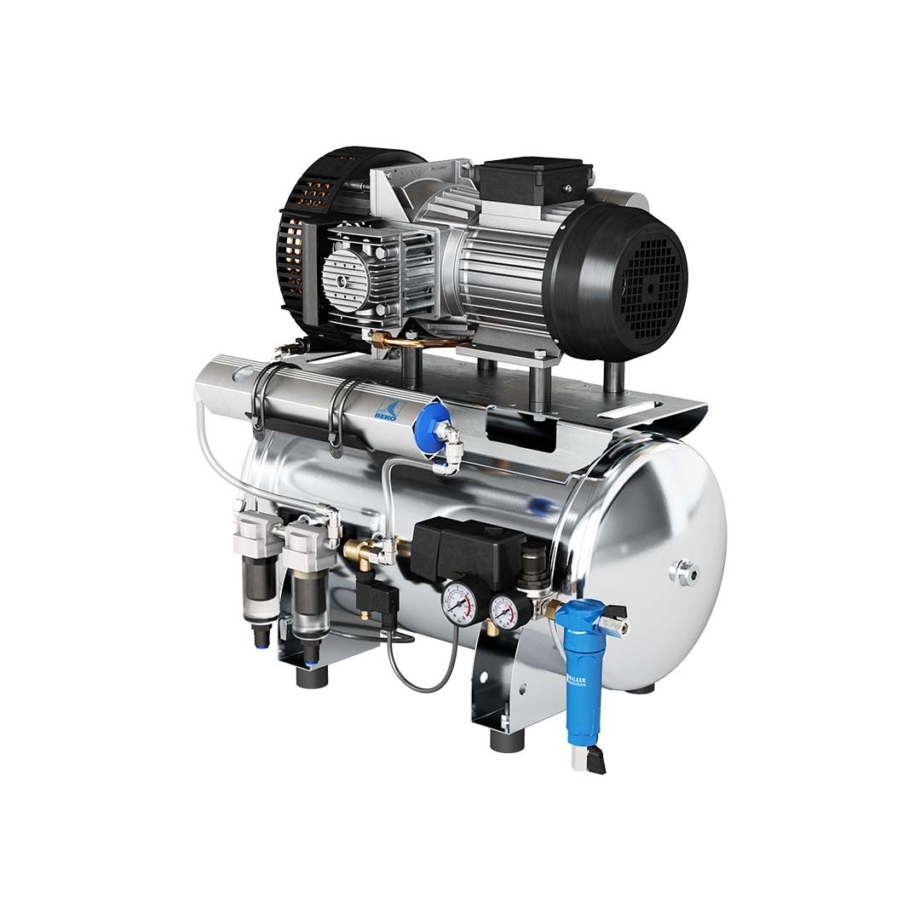 Gentilin CLINIC DRY 3/40 HS Öljytön kompressori