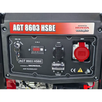 AGT 8603 HSBE Aggregaatti 6600W 400V Honda - Image 4